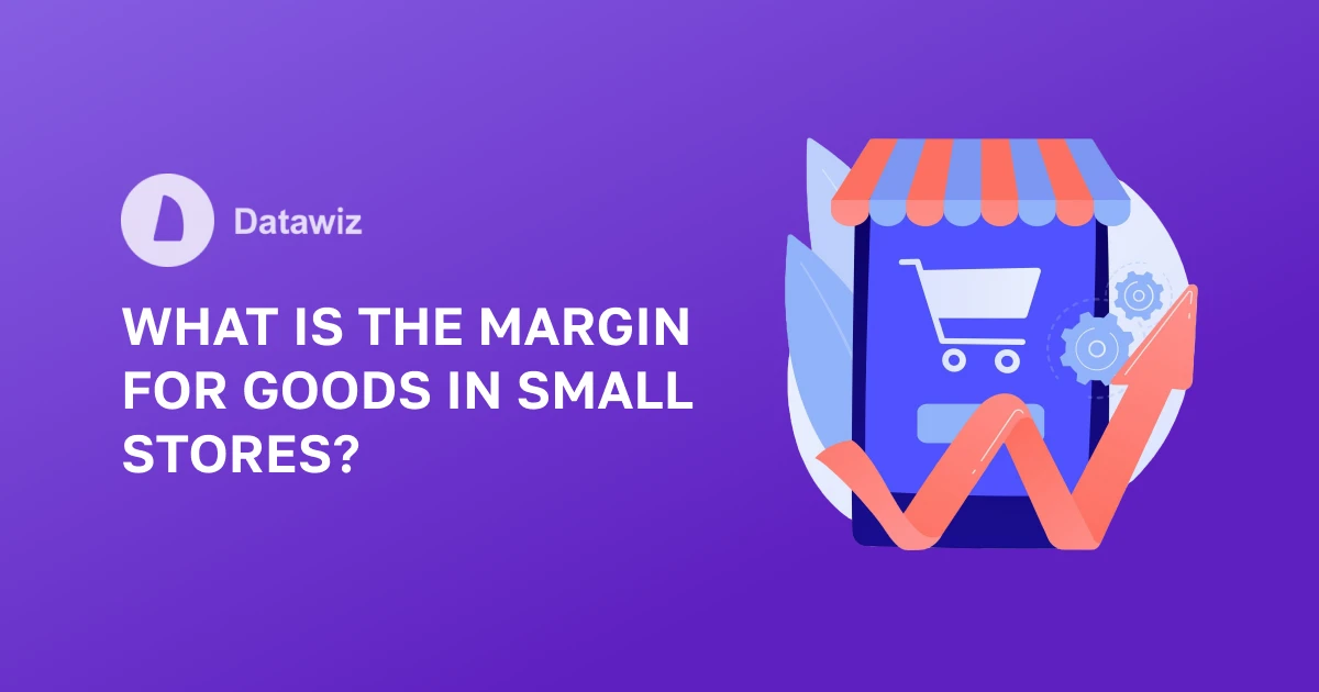What is the Margin for Goods in Small Stores?